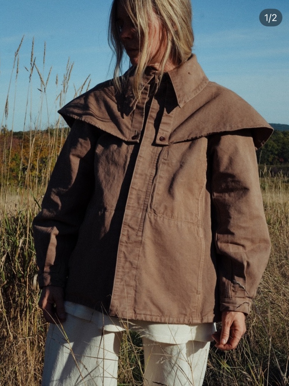 RUDY JUDE CAPE COAT XS